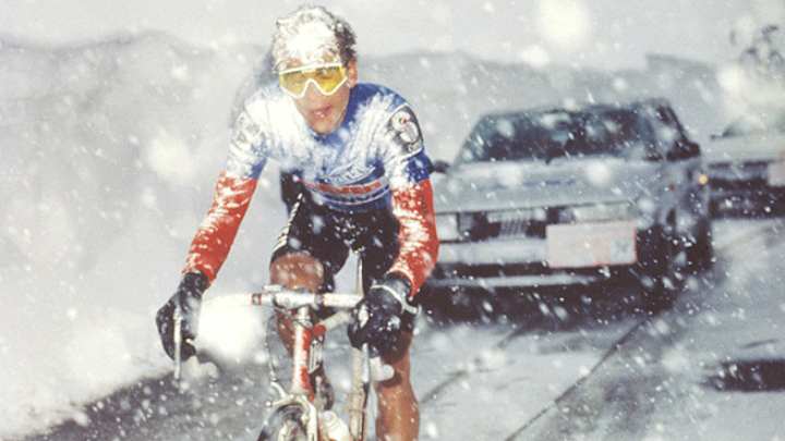 During a snowy stage of the '88 Giro, Andy Hampsten rode into history During a snowy stage of the '88 Giro, Andy Hampsten rode into history