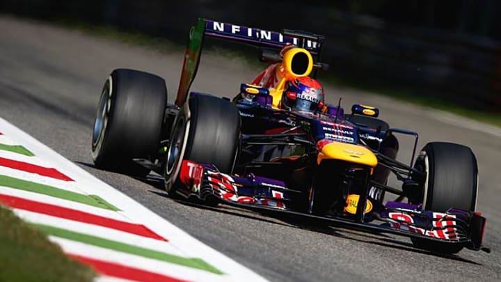 Sebastian Vettel fastest in afternoon practice at Italian GP
