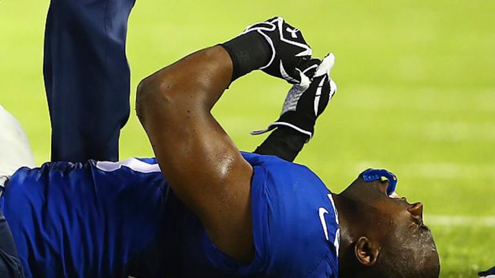 Giants' Stevie Brown done for the year with torn ACL Giants' Stevie Brown done for the year with torn ACL