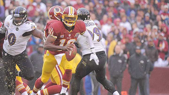 Shanahan: Robert Griffin III needs to learn to avoid contact
