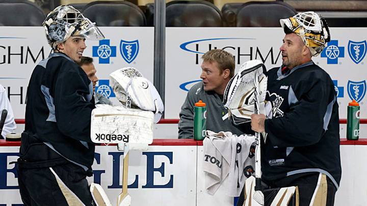Penguins goalies Fleury, Vokoun expect to be busy Penguins goalies Fleury, Vokoun expect to be busy