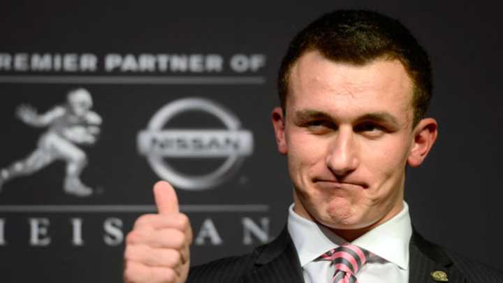 Texas A&M quarterback Johnny Manziel named SEC Male Athlete of the Year
