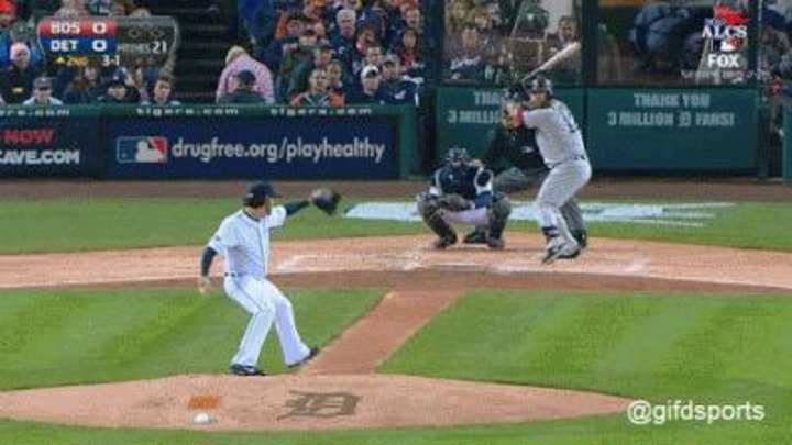 Watch: Early innings of ALCS Game 5 are the gifts that keeps on GIFing