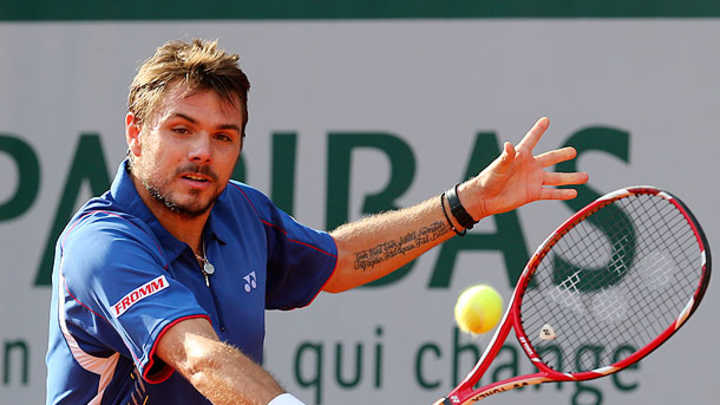 Stanislas Wawrinka complains about Rafael Nadal's coaching during match