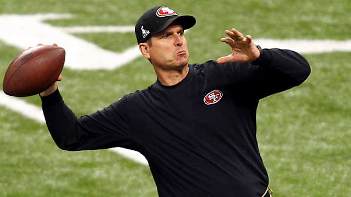 Niners coach Jim Harbaugh to drive Indy 500 pace car