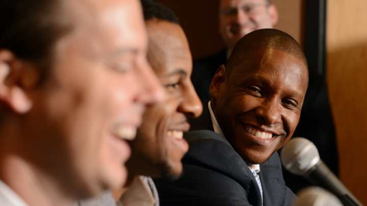 Raptors hire Nuggets executive Masai Ujiri as GM Raptors hire Nuggets executive Masai Ujiri as GM