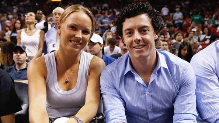 Caroline Wozniacki brushes off public scrutiny of dating Rory McIlroy