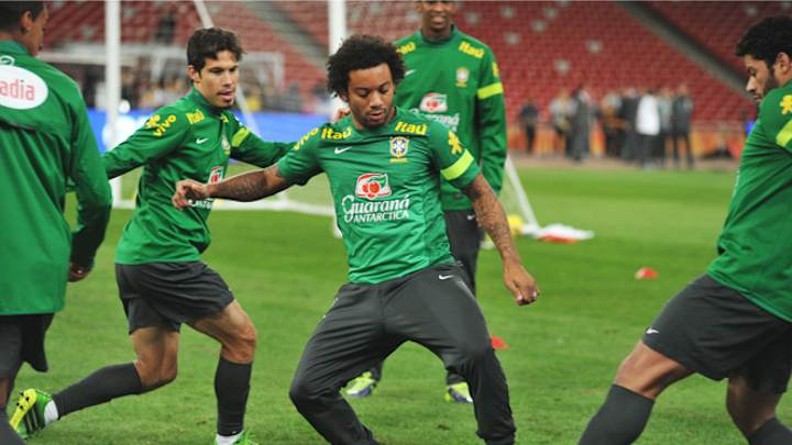 Injured Marcelo dropped from Brazil squad