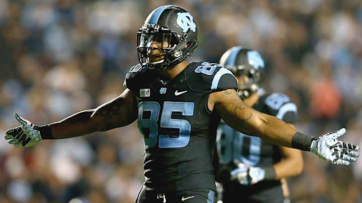 North Carolina tight end Eric Ebron headed to NFL draft