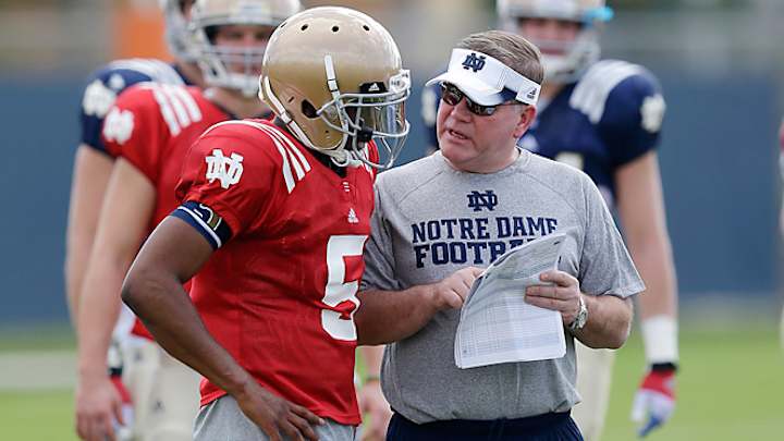 Golson's departure sends Notre Dame back to square one Golson's departure sends Notre Dame back to square one