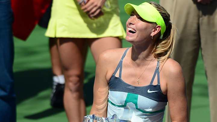 Maria Sharapova wins Indian Wells title Maria Sharapova wins Indian Wells title