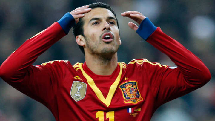 Barcelona's Pedro out for 10 days with leg injury