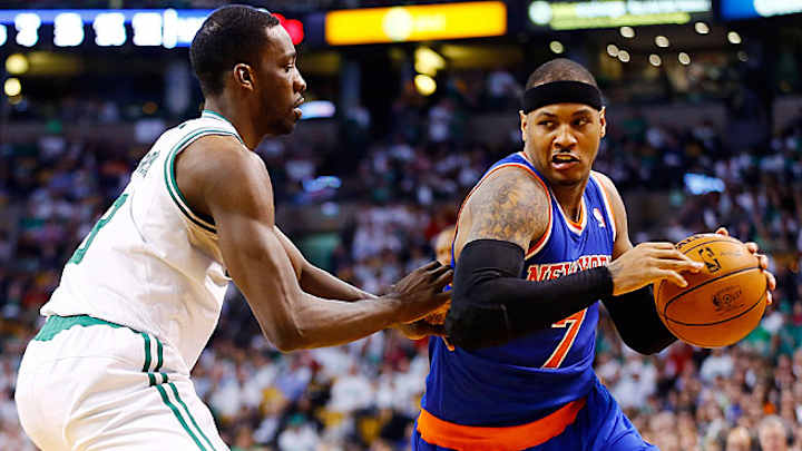 Knicks' Anthony says he won't discuss free-agent plans