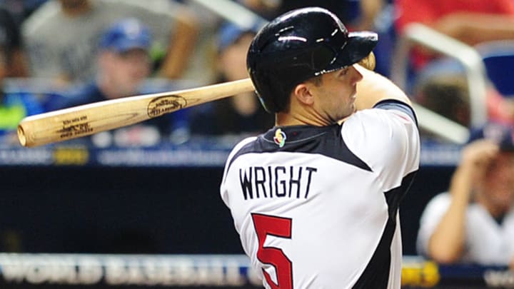 David Wright has strained rib cage, may miss Mets' opener