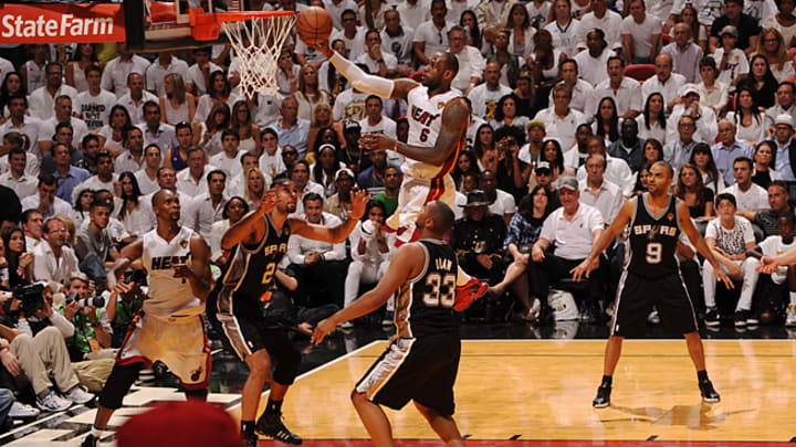 Pushed to brink, LeBron refuses to let Spurs win a title