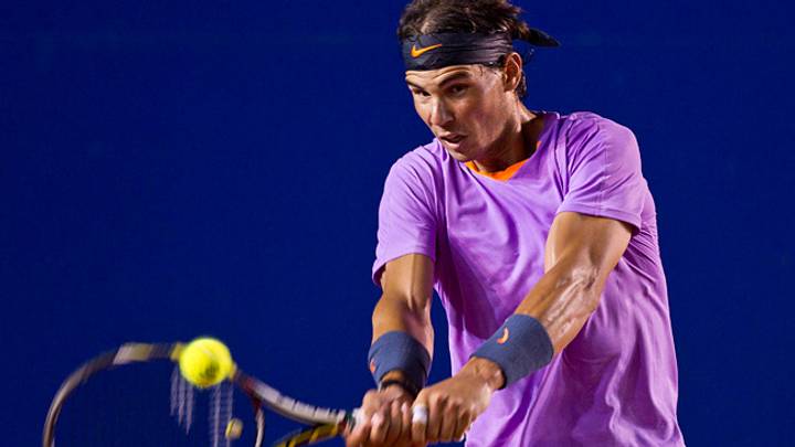 Nadal advances to second round in Mexican Open Nadal advances to second round in Mexican Open