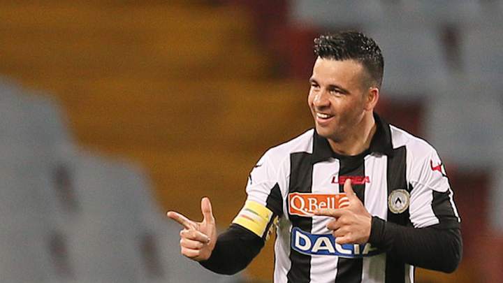 Udinese up to fifth after beating Lazio
