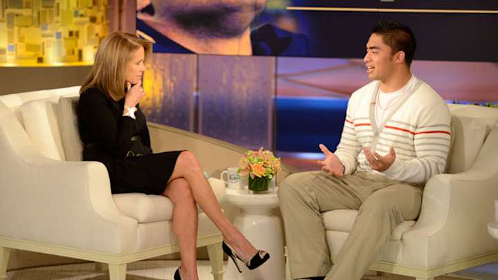 Te'o tells Couric he briefly lied about girlfriend