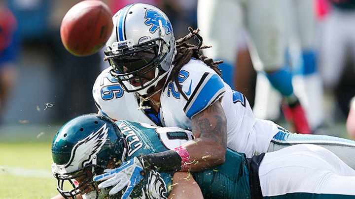 Lions' Louis Delmas still trying to bring the pain, despite his own injury setbacks