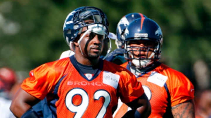 Elvis Dumervil 'in the mix' for Broncos return, says head coach John Fox