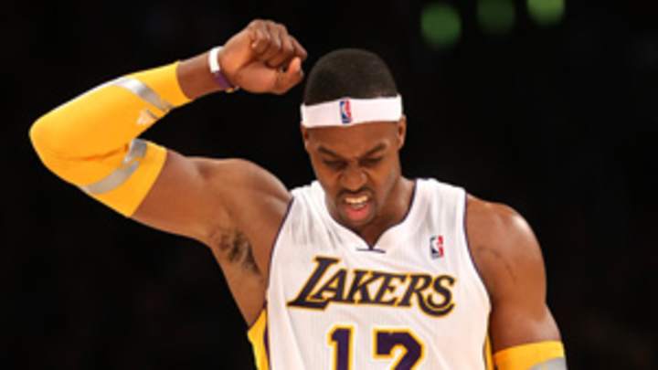 Dwight Howard dodges talk of future with Lakers to avoid free agency 'circus'