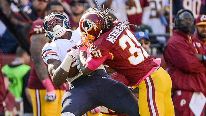 NFL suspends Brandon Meriweather two games for dangerous hits vs. Bears