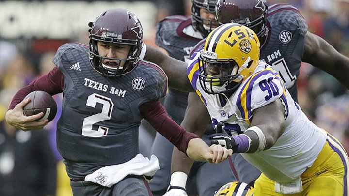 NFL Draft 2014 Risers/Fallers: Johnny Manziel's LSU headache