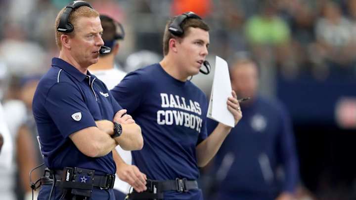 Exclusive: Cowboys Clarity - 'Kellen Moore Calls The Plays,' says Coach Jason Garrett Exclusive: Cowboys Clarity - 'Kellen Moore Calls The Plays,' says Coach Jason Garrett