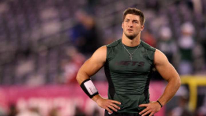 Tim Tebow responds to 'terrible' criticism from anonymous Jets defensive starter
