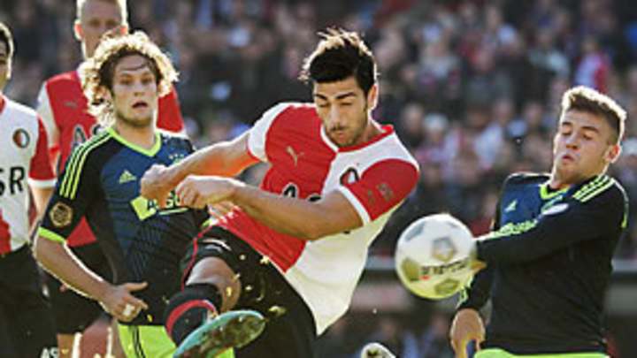 Pelle equalizes late as Feyenoord draws with Ajax