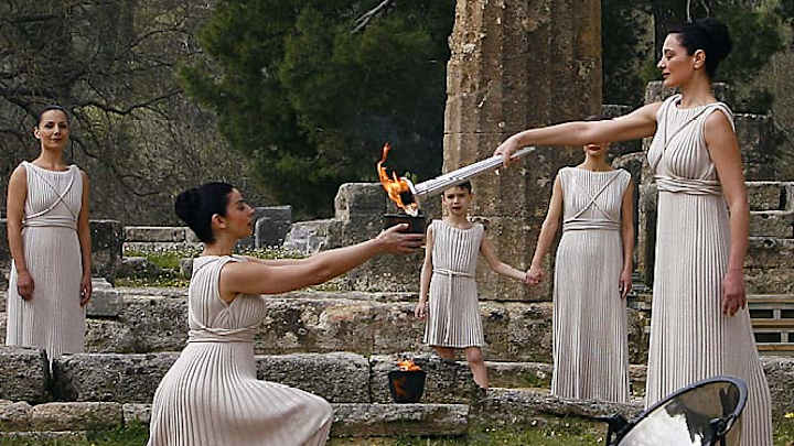 Olympic Torch Chaos Olympic Torch Chaos