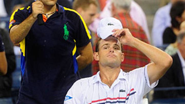 Roddick-Del Potro suspended due to rain; will resume Wednesday Roddick-Del Potro suspended due to rain; will resume Wednesday