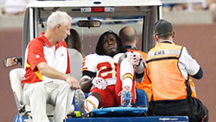Jamaal Charles may be done for season with torn ACL Jamaal Charles may be done for season with torn ACL
