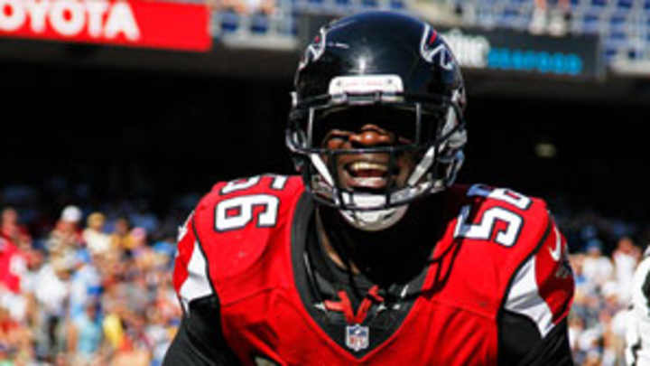 Falcons' Weatherspoon to miss game against Dallas Falcons' Weatherspoon to miss game against Dallas
