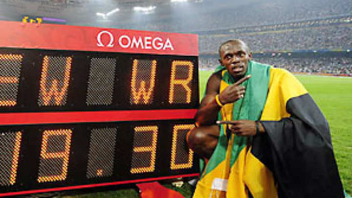 Bolt cements greatness, sets world record in 200 with 19.30