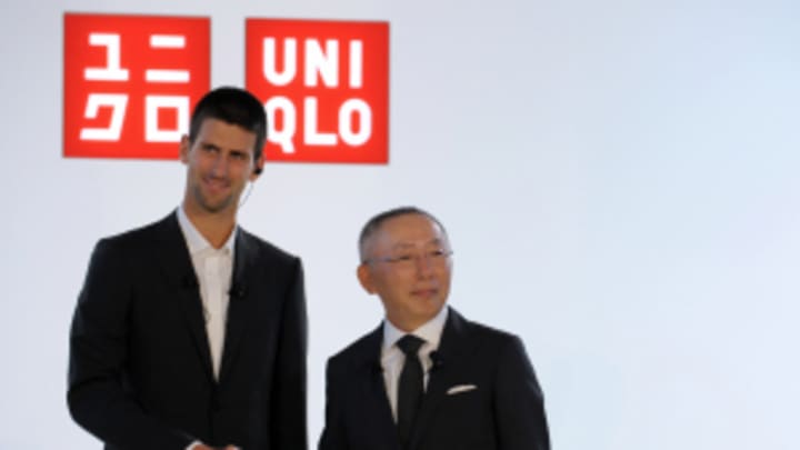 Novak Djokovic signs with Uniqlo, drops Sergio Tacchini