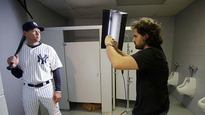 Athletes In The Bathroom