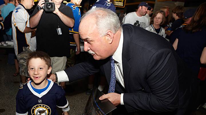 Blues lose as John Davidson departs