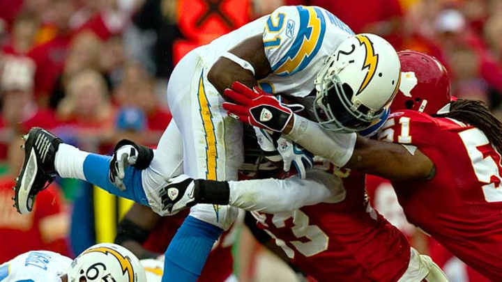 NFL Running Backs Hitting the Wall