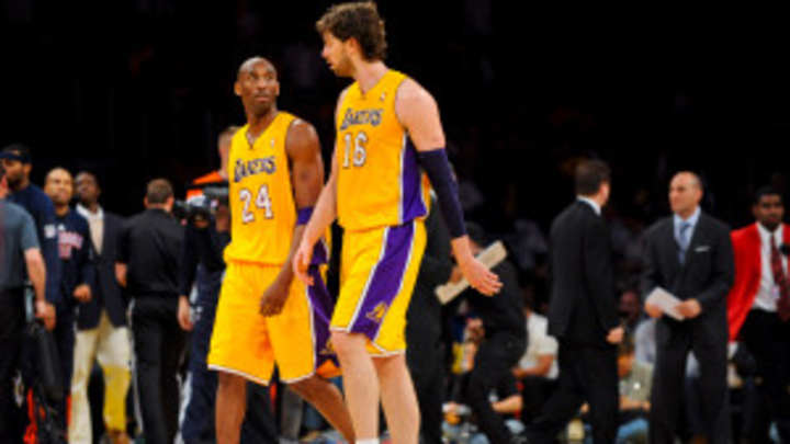Kobe Bryant on Pau Gasol with Lakers: 'As long as I’m there, he’s going to be there'