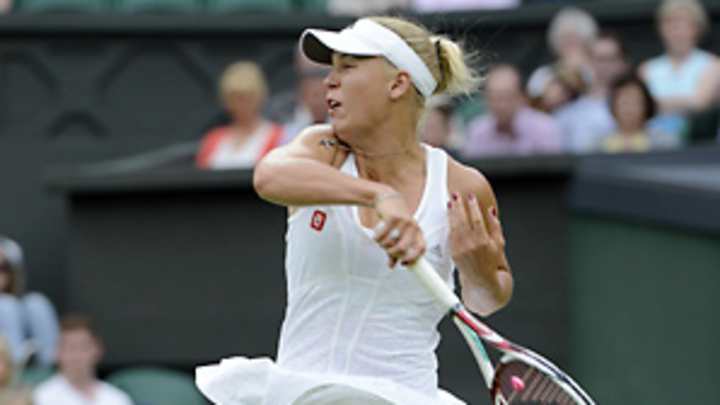 Wozniacki may not realize it, but progress was made despite early exit