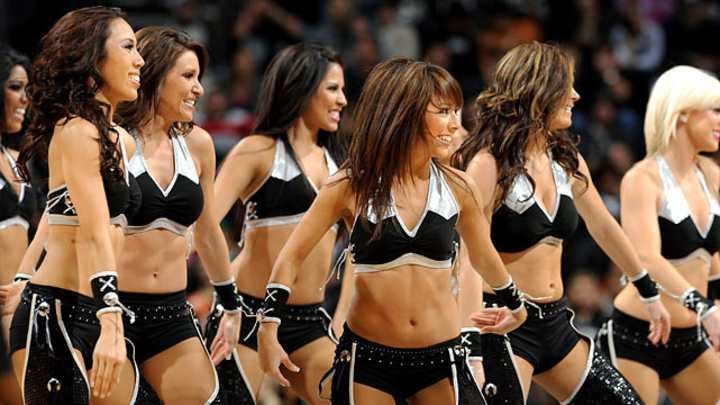 San Antonio Spurs Silver Dancers