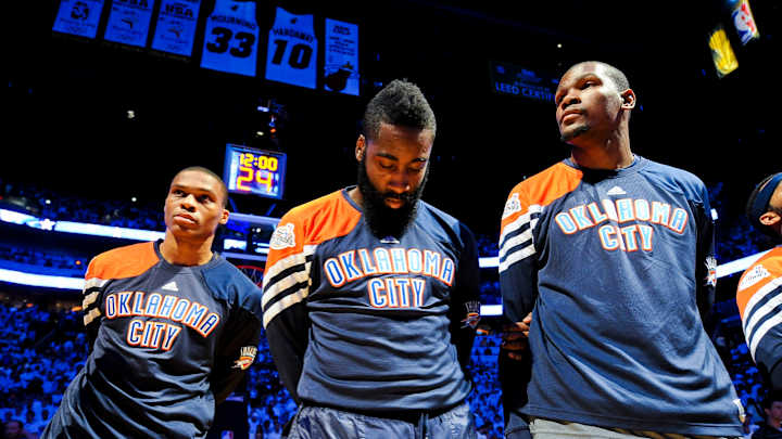 Thunder strike a delicate balance in James Harden deal