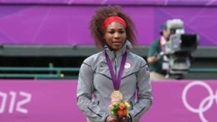 Focused Serena dominant in gold medal victory over Sharapova Focused Serena dominant in gold medal victory over Sharapova