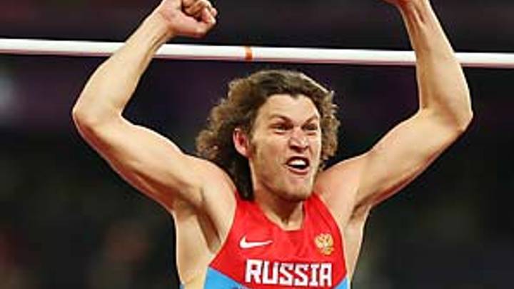 Ukhov grabs gold in high jump as top seed falters again at Olympics