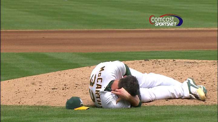 Brandon McCarthy injury update: A's RHP had surgery for skull fracture