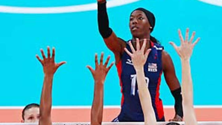 Americans' good vibes fall short against Brazil in volleyball final