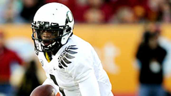 Former question mark Thomas now exclamation point for Oregon Former question mark Thomas now exclamation point for Oregon