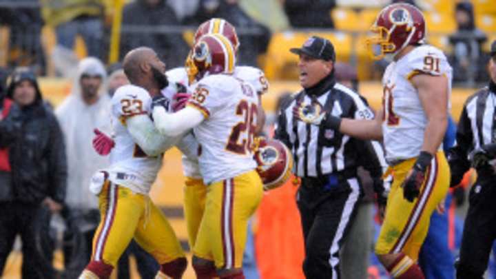 DeAngelo Hall faces possible NFL suspension for incident from Redskins-Steelers game DeAngelo Hall faces possible NFL suspension for incident from Redskins-Steelers game