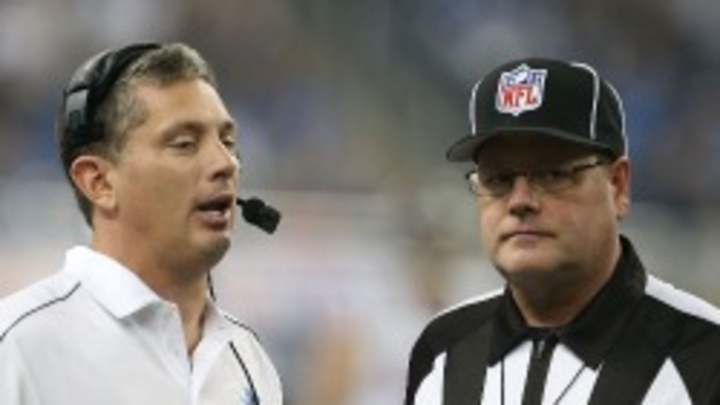 NFL won't look at challenge flag rule during regular season NFL won't look at challenge flag rule during regular season